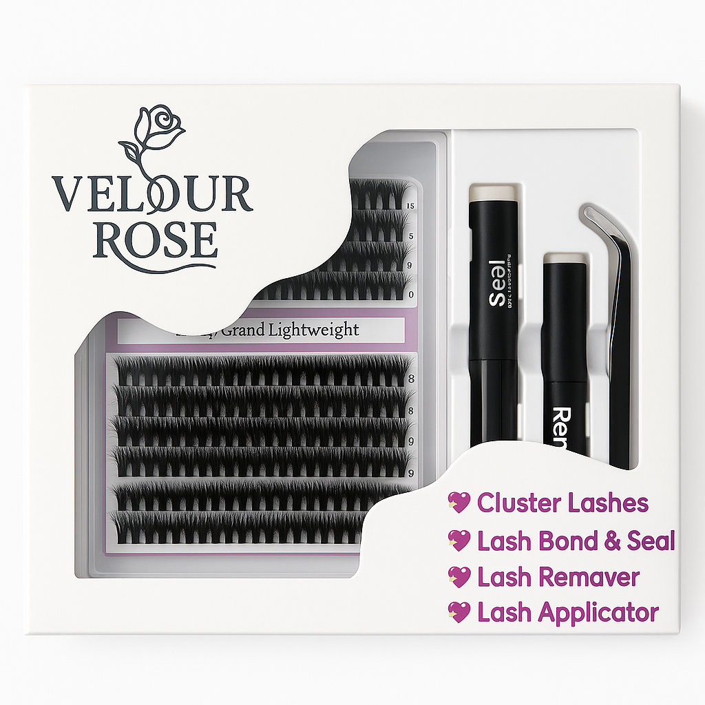 Velour Rose Lash Kit Style 1