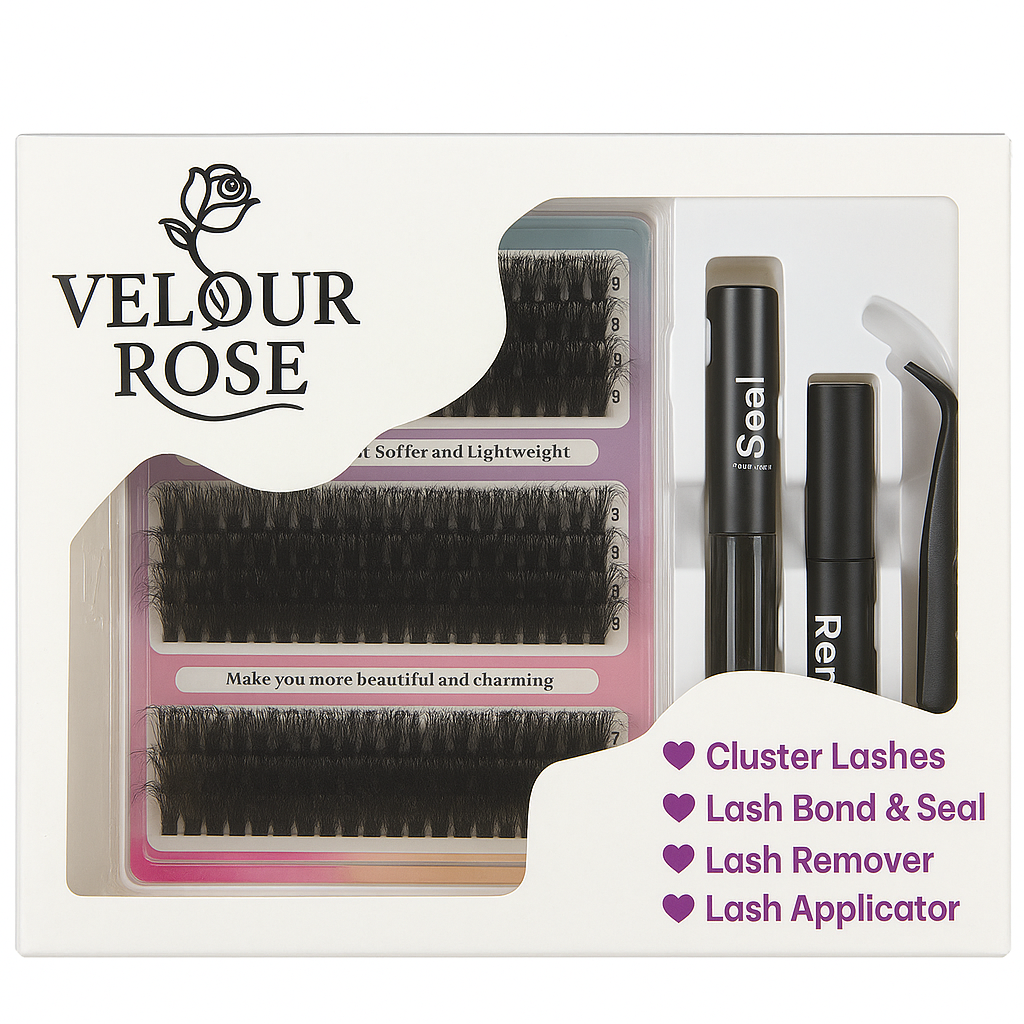 Velour Rose Lash Kit Style 4