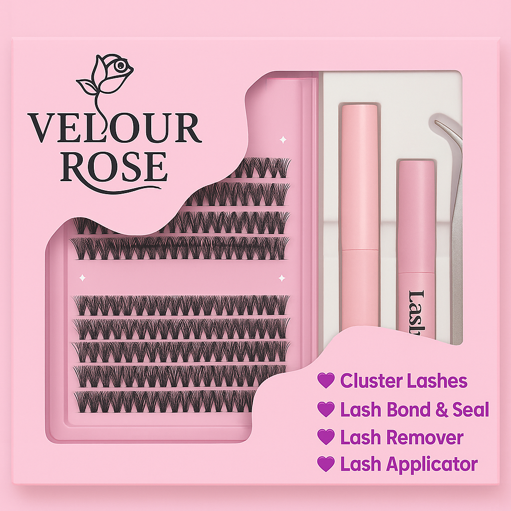 Velour Rose Lash Kit Style 5